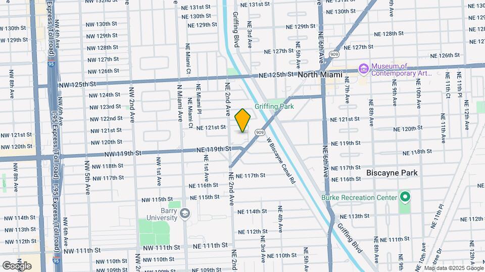 11925 NE 2nd Ave, Unit B317 Map and Location Details