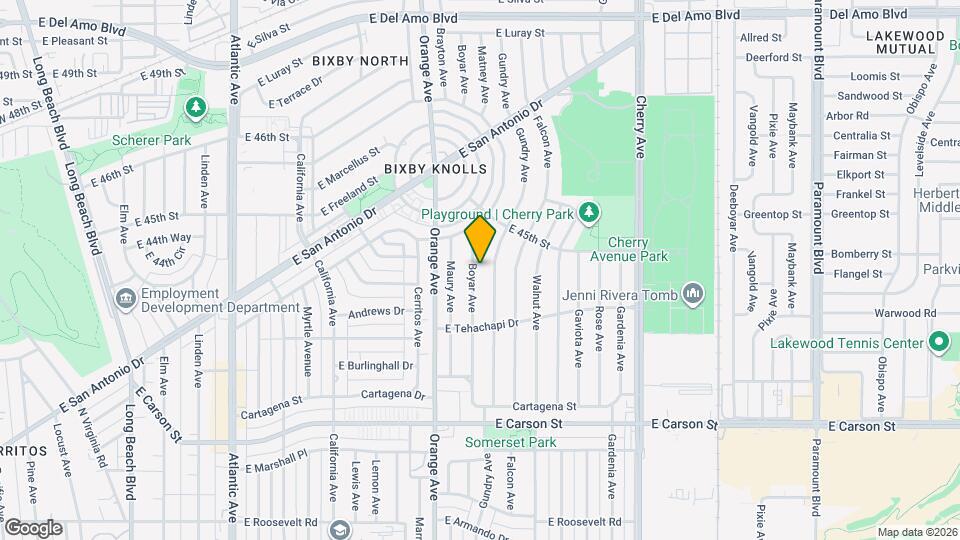 4400 Boyar Ave Mapa y Detalles de la Ubicación