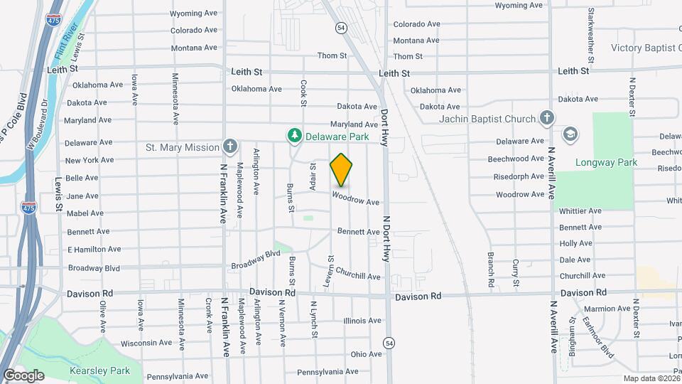 2513 Woodrow Ave, Unit 244 Map and Location Details