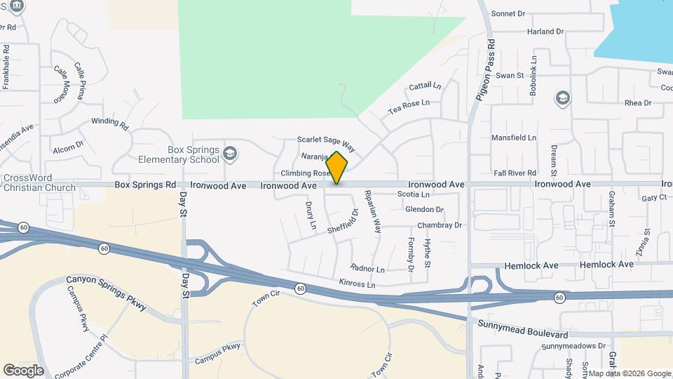 22595 Sheffield Dr Map and Location Details