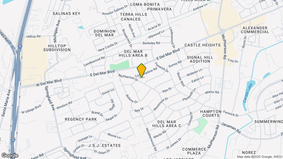 205 McPherson Dr Map and Location Details