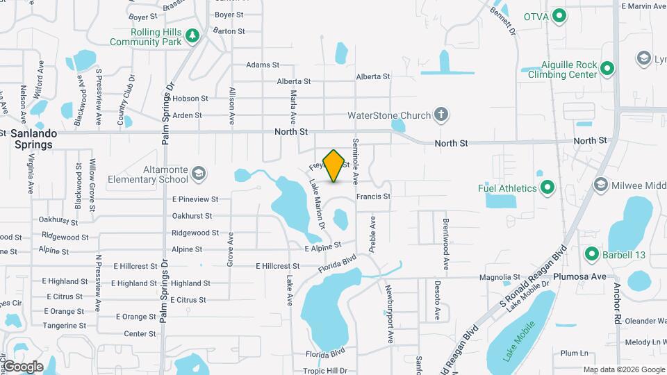 1348 Franklin St Map and Location Details