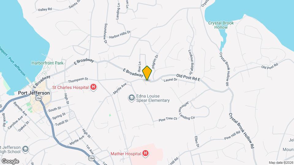 414 Thompson St Map and Location Details