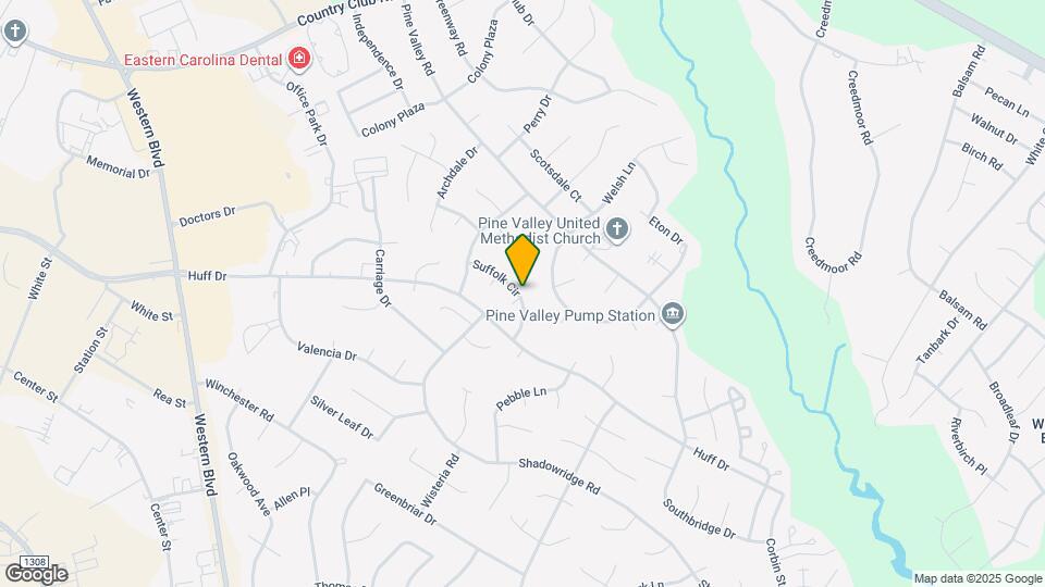 121 Suffolk Cir Map and Location Details