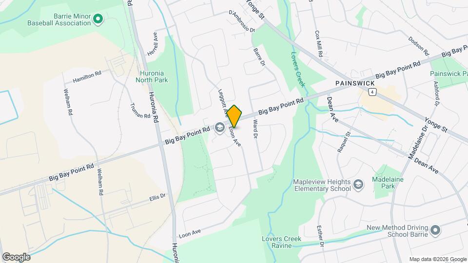 23 Loon Ave Map and Location Details