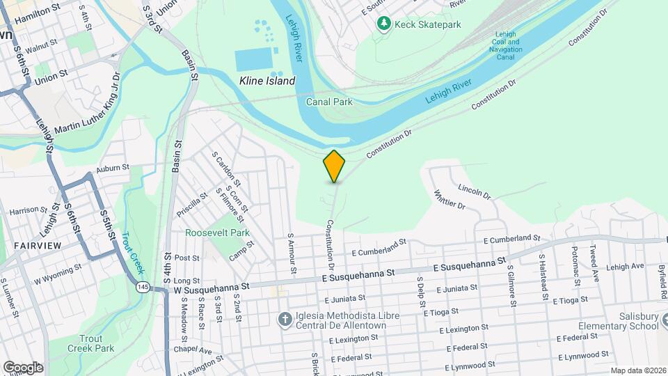 840 Constitution Dr Map and Location Details