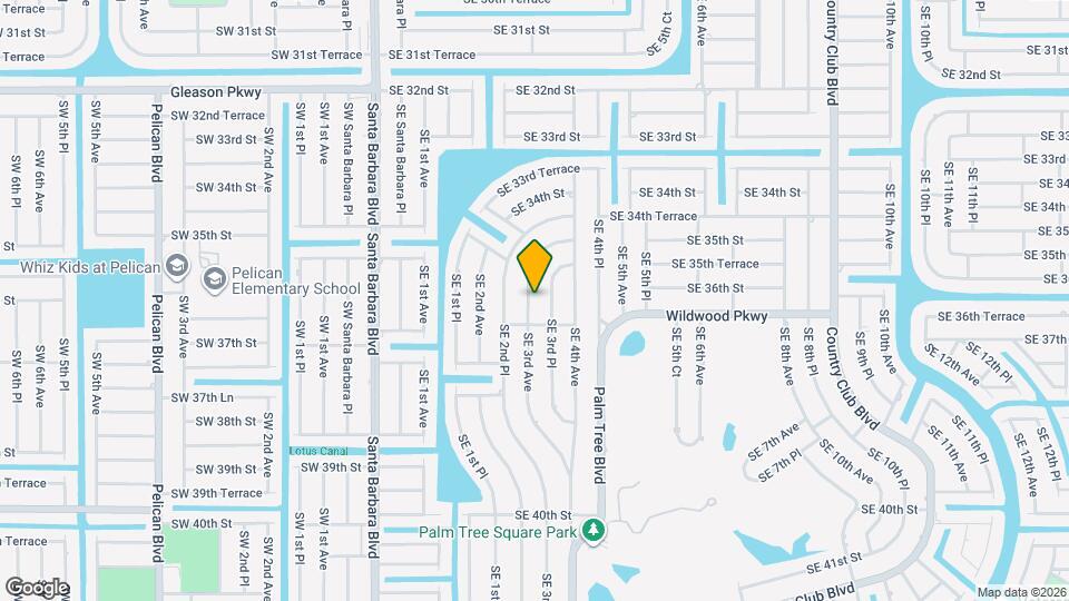 3609 SE 3rd Ave Mapa y Detalles de la Ubicación