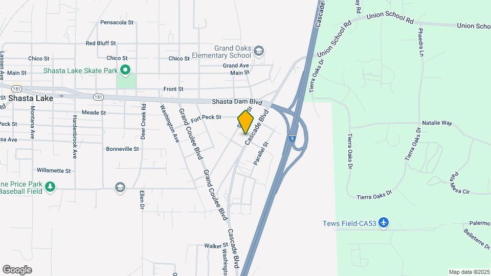 1864 Cascade Blvd Mapa y Detalles de la Ubicación