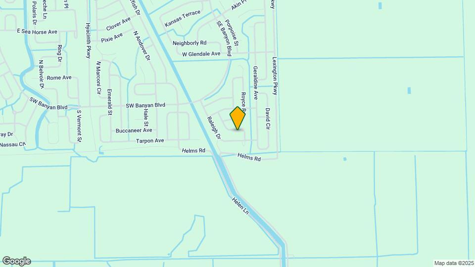 621 Olympia Pl Map and Location Details