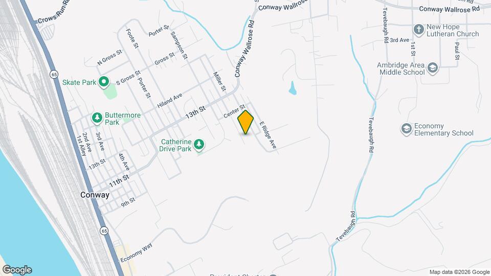 901 Chaplin St Map and Location Details