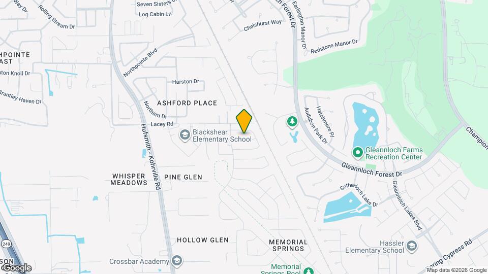 10022 Elkwood Glen Ln Map and Location Details