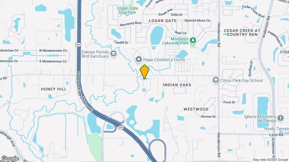 7310 Brightwater Oaks Dr Map and Location Details