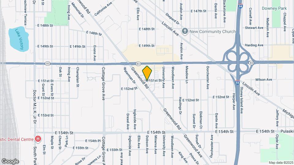 1023 E 151st St Map and Location Details