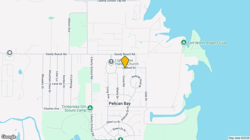 1848 Coral Rd Map and Location Details