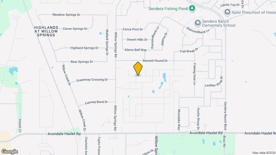 1649 Whitworth Dr Map and Location Details