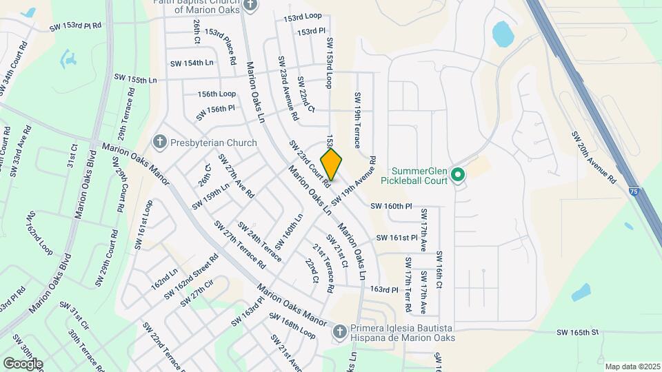 15961 SW 23rd Court Rd Map and Location Details