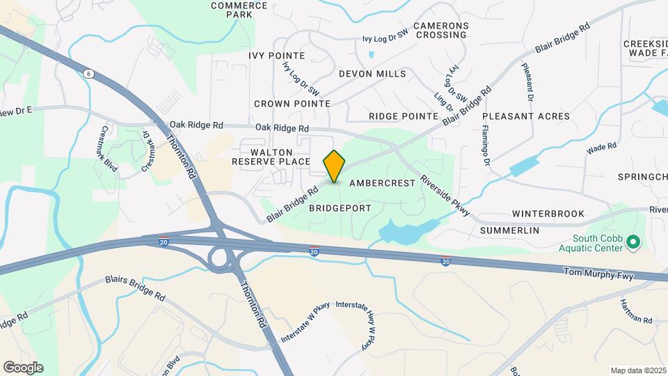 7206 Bridgeport Ct Map and Location Details