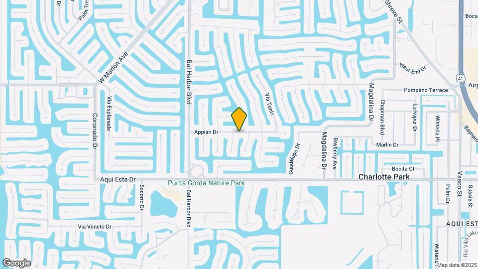 1425 Appian Dr Map and Location Details