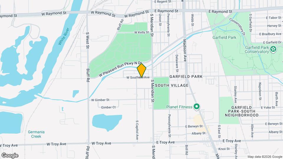 111 W Southern Ave Map and Location Details