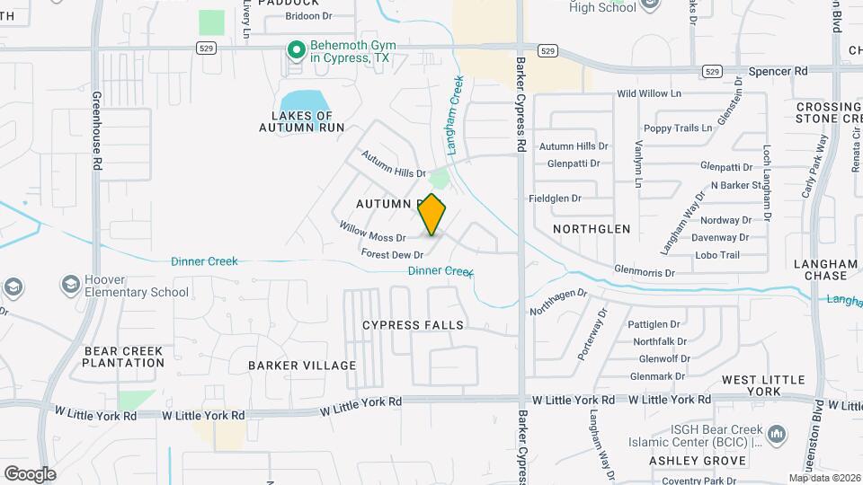 6615 Bluebottle Ln Mapa y Detalles de la Ubicación