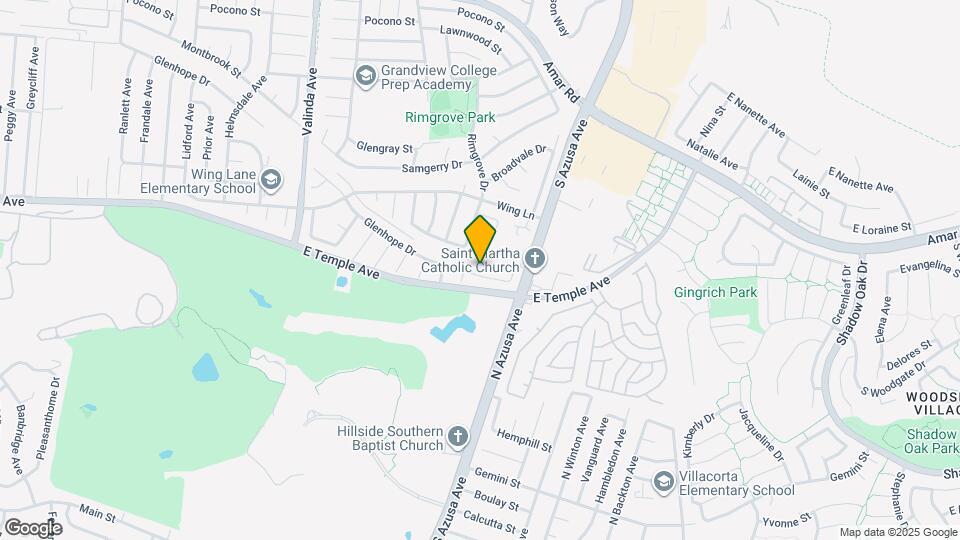 17145 Glenhope Dr Map and Location Details