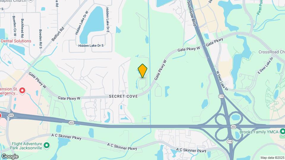 8539 Gate Pkwy W Map and Location Details