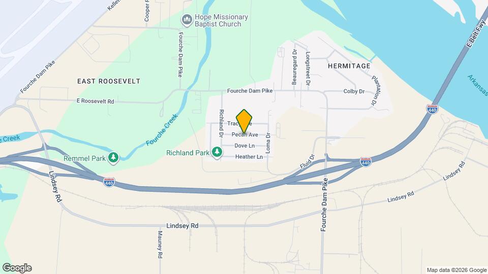 6507 Pecan Ave Map and Location Details