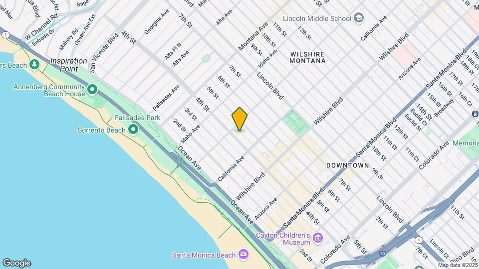1017 4th St Map and Location Details