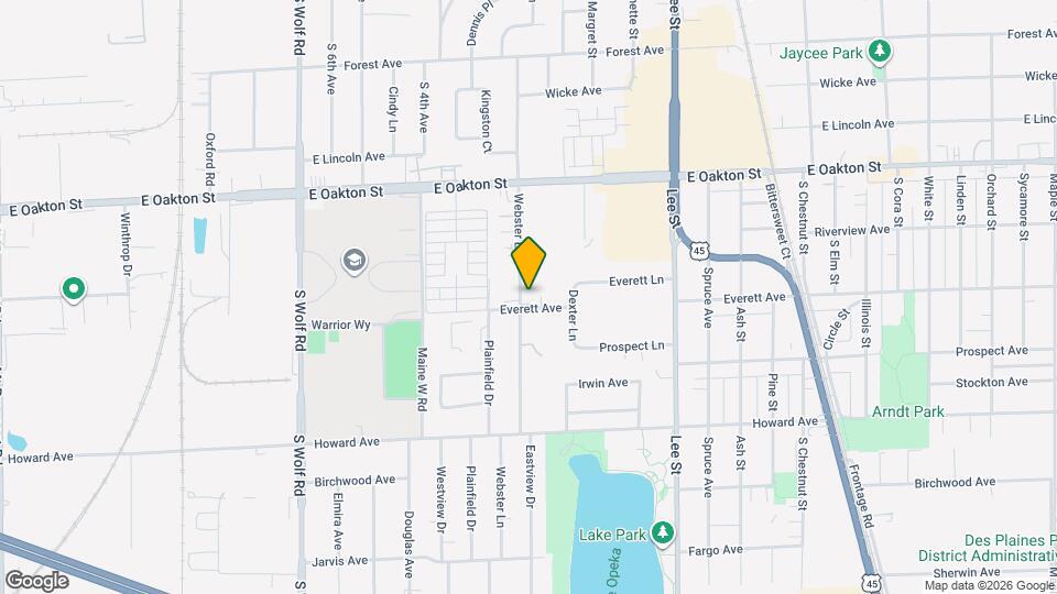 1787 Webster Ln Map and Location Details