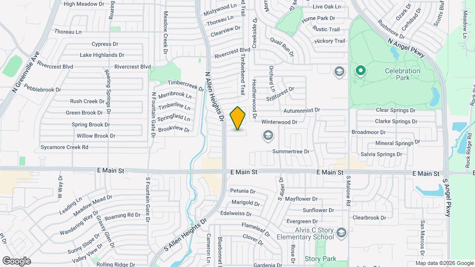 1308 Crestwood Ct Map and Location Details