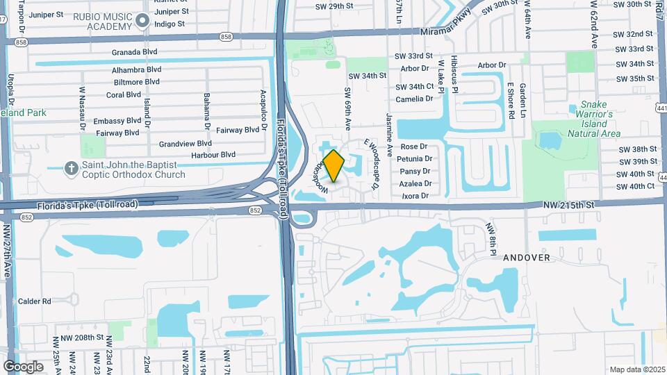 3816 SW 69th Way Mapa y Detalles de la Ubicación