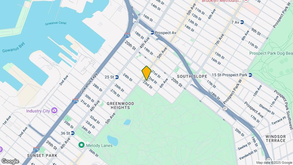 255A 23rd St Mapa y Detalles de la Ubicación