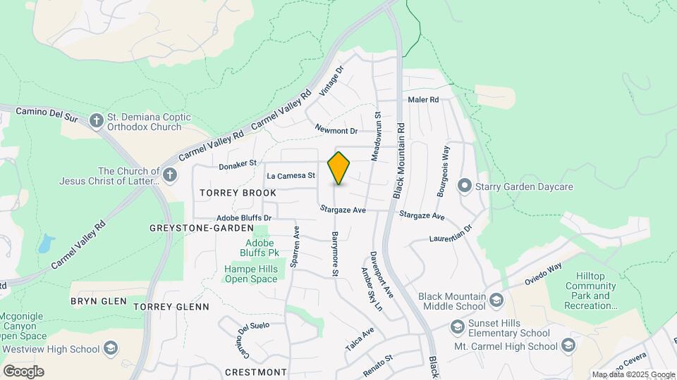 14249 Barrymore St Mapa y Detalles de la Ubicación