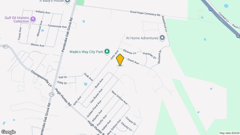 974 Van Buren Ave Map and Location Details