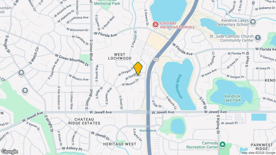 11003 W Mexico Dr Map and Location Details