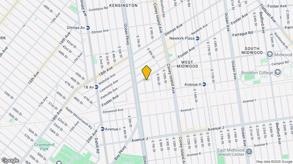 855 E 7th St Map and Location Details