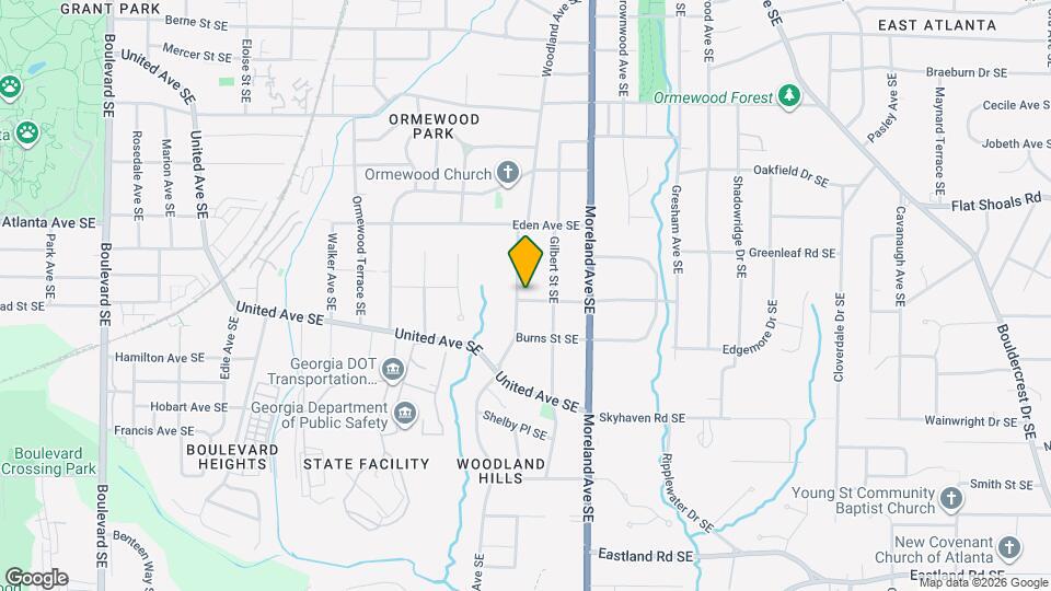 980 Woodland Ave SE Map and Location Details