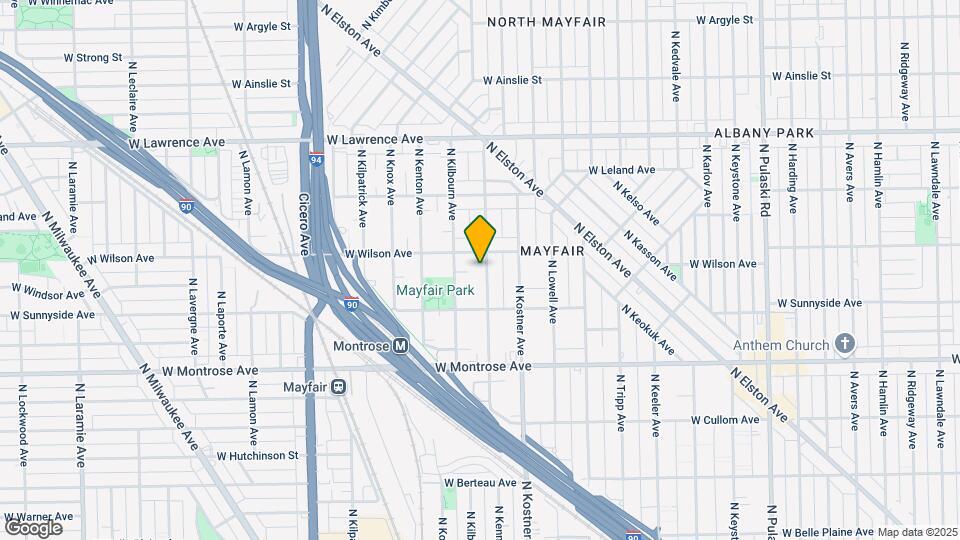 4538-4542 N Kenneth Ave Map and Location Details