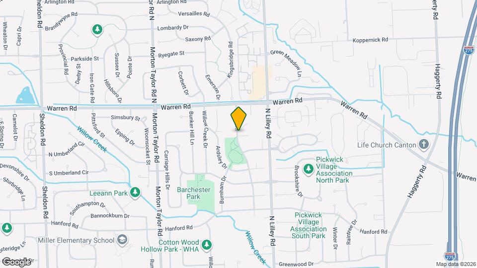 6960 Foxthorn, Unit 24 Map and Location Details