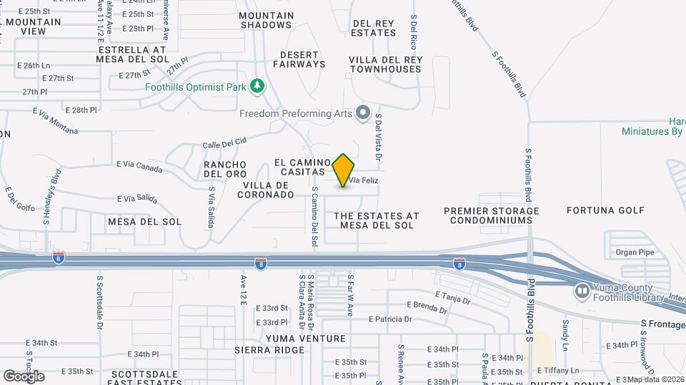 12374 E Camino Loma Vista Map and Location Details