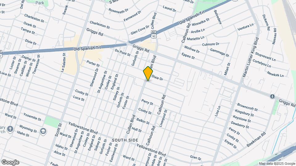 4504 Kingsbury St Map and Location Details