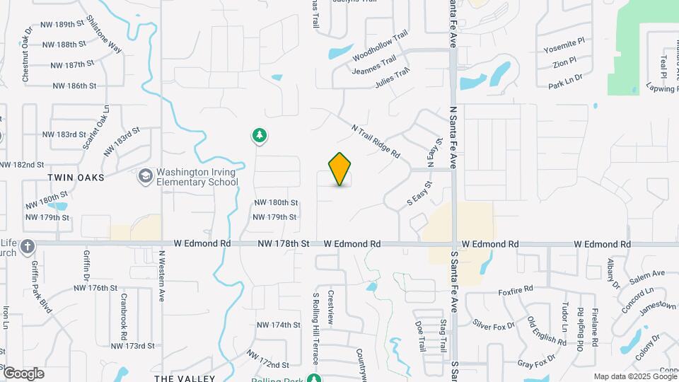 2824 W Creek Side Dr Map and Location Details