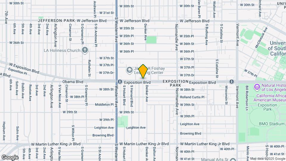 2938 1/2 S La Salle Ave Mapa y Detalles de la Ubicación