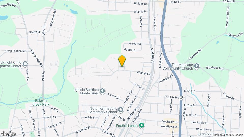 318 Kimball St Map and Location Details