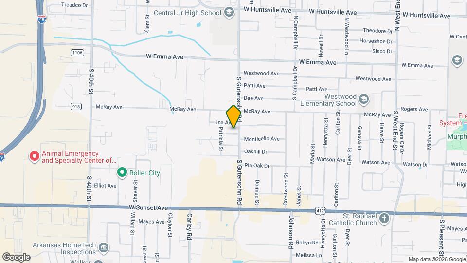 2202 Monticello Ave Map and Location Details