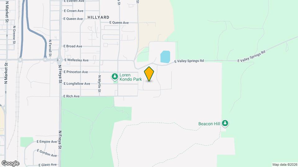 4415 E Longfellow Ave Mapa y Detalles de la Ubicación