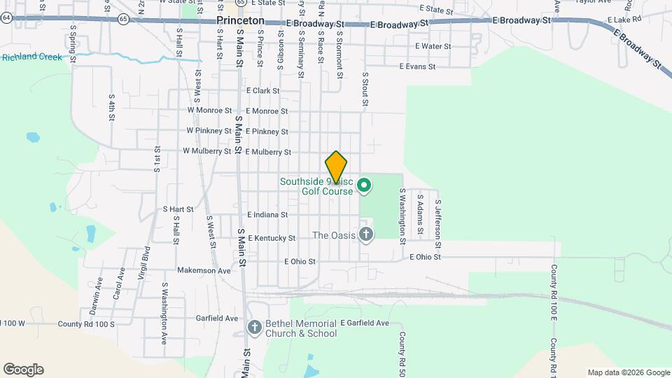 827 S Stormont St Map and Location Details