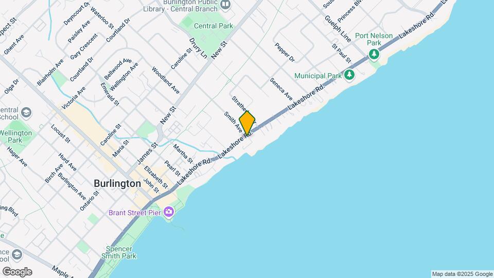 2196 Lakeshore Rd Map and Location Details