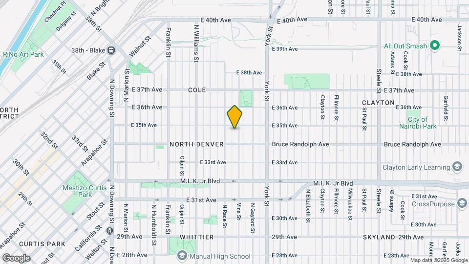 3439 Vine St Map and Location Details