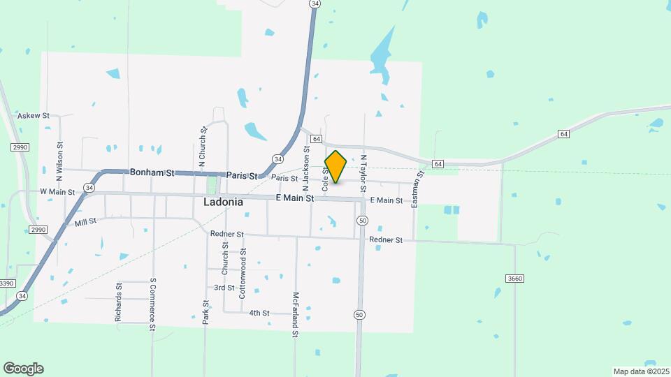 104 Cole St Map and Location Details